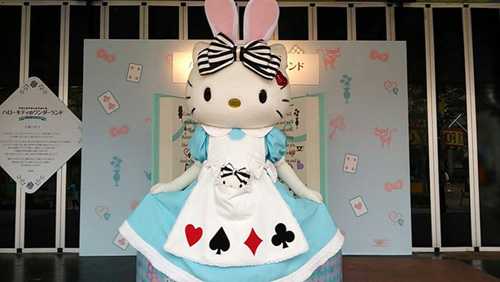 アリスキティと一緒に不思議体験 那須ハイランドパークにて開催中 Ameba News アメーバニュース